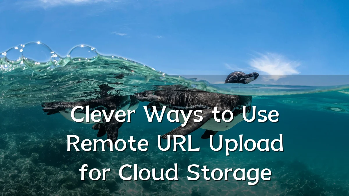 Clever Ways to Use Remote URL Upload for Cloud Storage