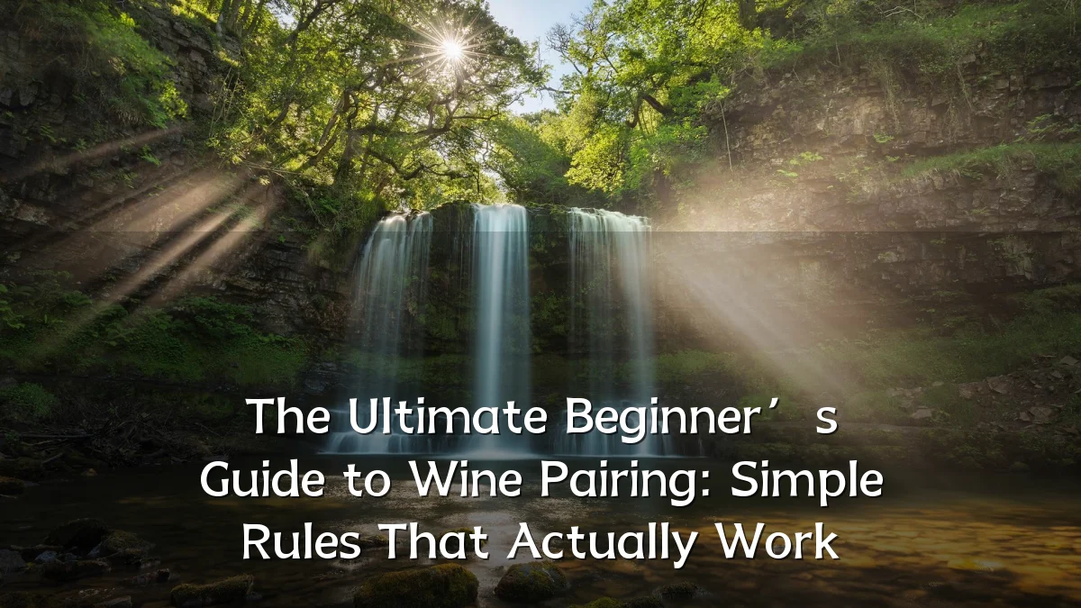 The Ultimate Beginner’s Guide to Wine Pairing: Simple Rules That Actually Work