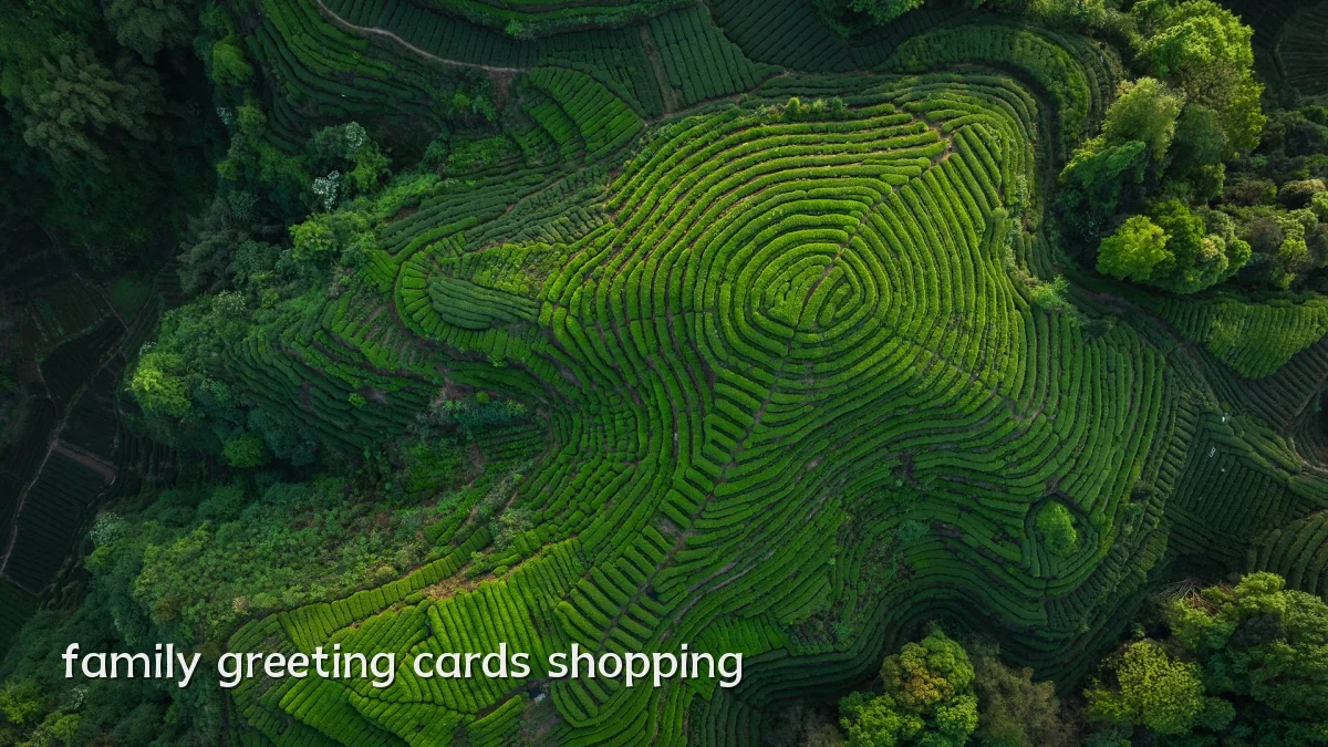 family greeting cards shopping