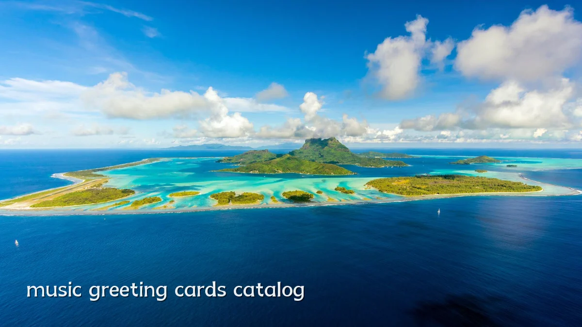 music greeting cards catalog