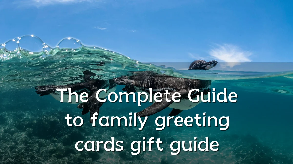 The Complete Guide to family greeting cards gift guide