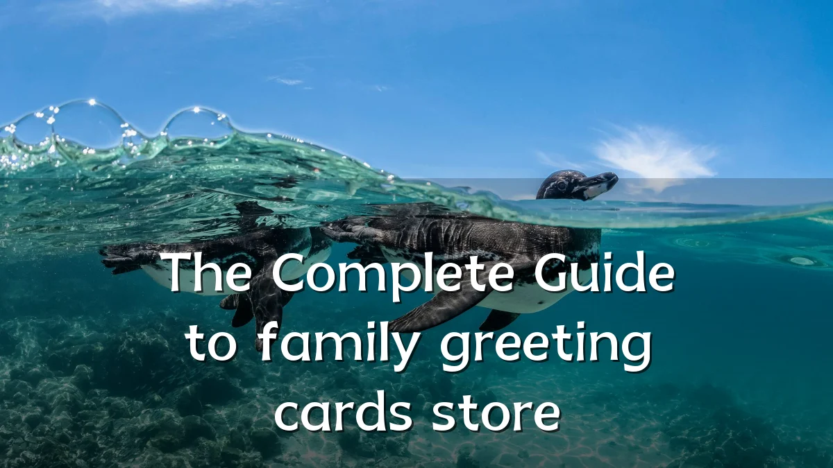 The Complete Guide to family greeting cards store