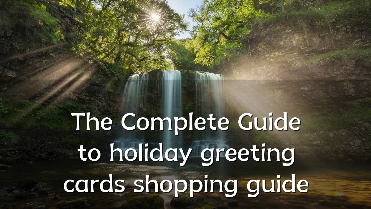 The Complete Guide to holiday greeting cards shopping guide