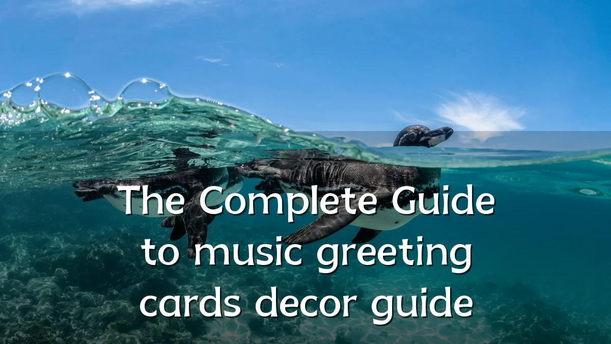 The Complete Guide to music greeting cards decor guide