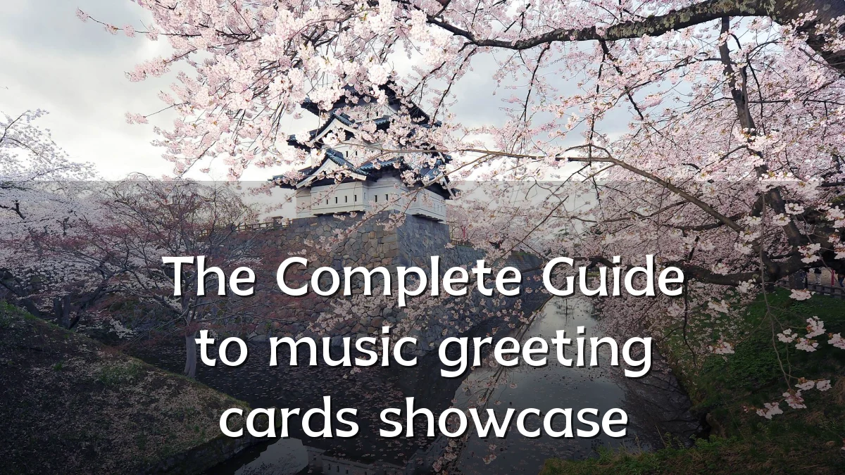 The Complete Guide to music greeting cards showcase
