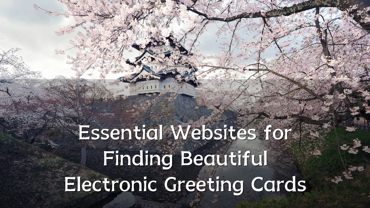 Essential Websites for Finding Beautiful Electronic Greeting Cards