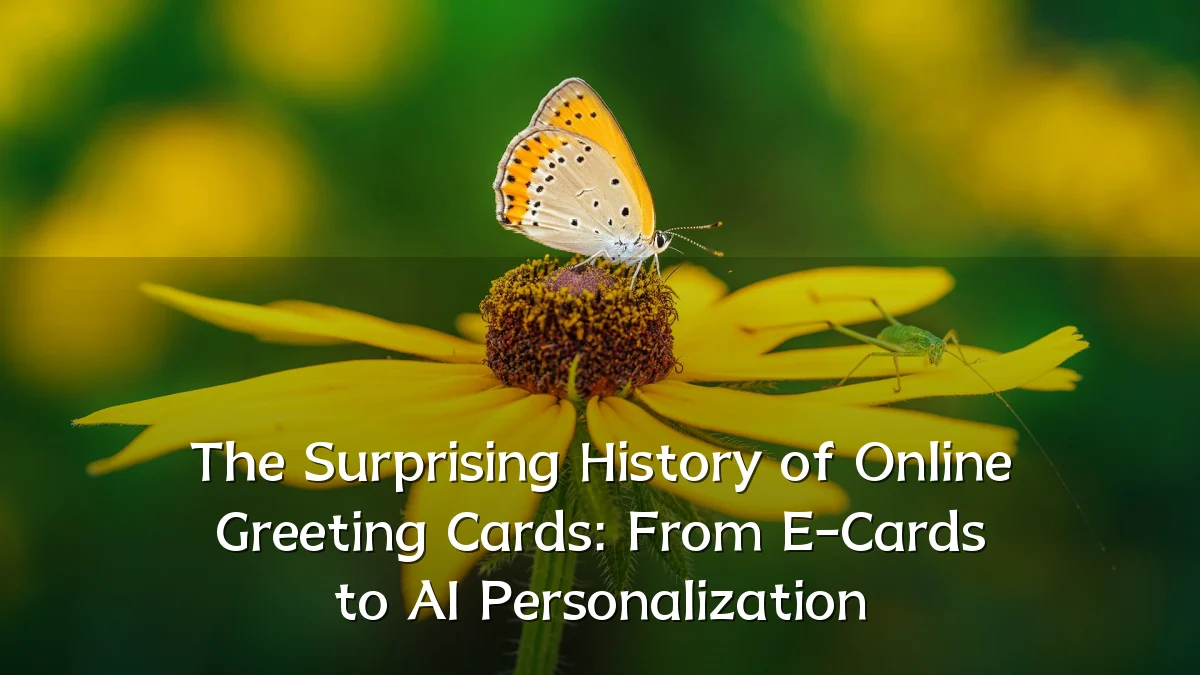 The Surprising History of Online Greeting Cards: From E-Cards to AI Personalization