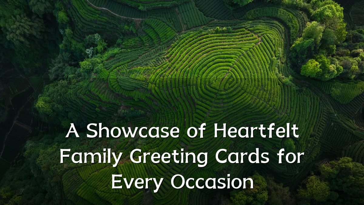 A Showcase of Heartfelt Family Greeting Cards for Every Occasion