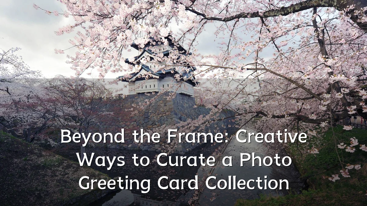 Beyond the Frame: Creative Ways to Curate a Photo Greeting Card Collection