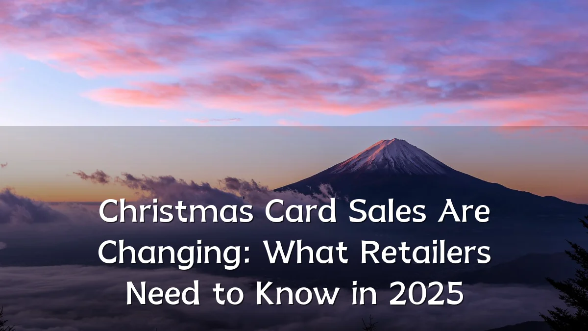 Christmas Card Sales Are Changing: What Retailers Need to Know in 2025