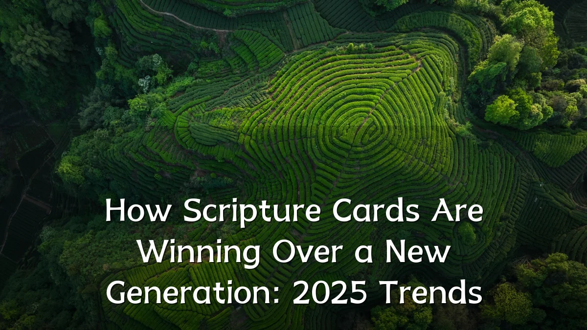 How Scripture Cards Are Winning Over a New Generation: 2025 Trends