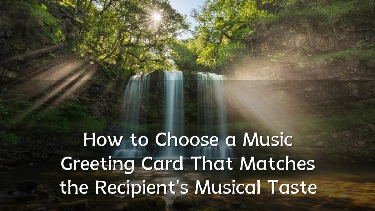 How to Choose a Music Greeting Card That Matches the Recipient's Musical Taste