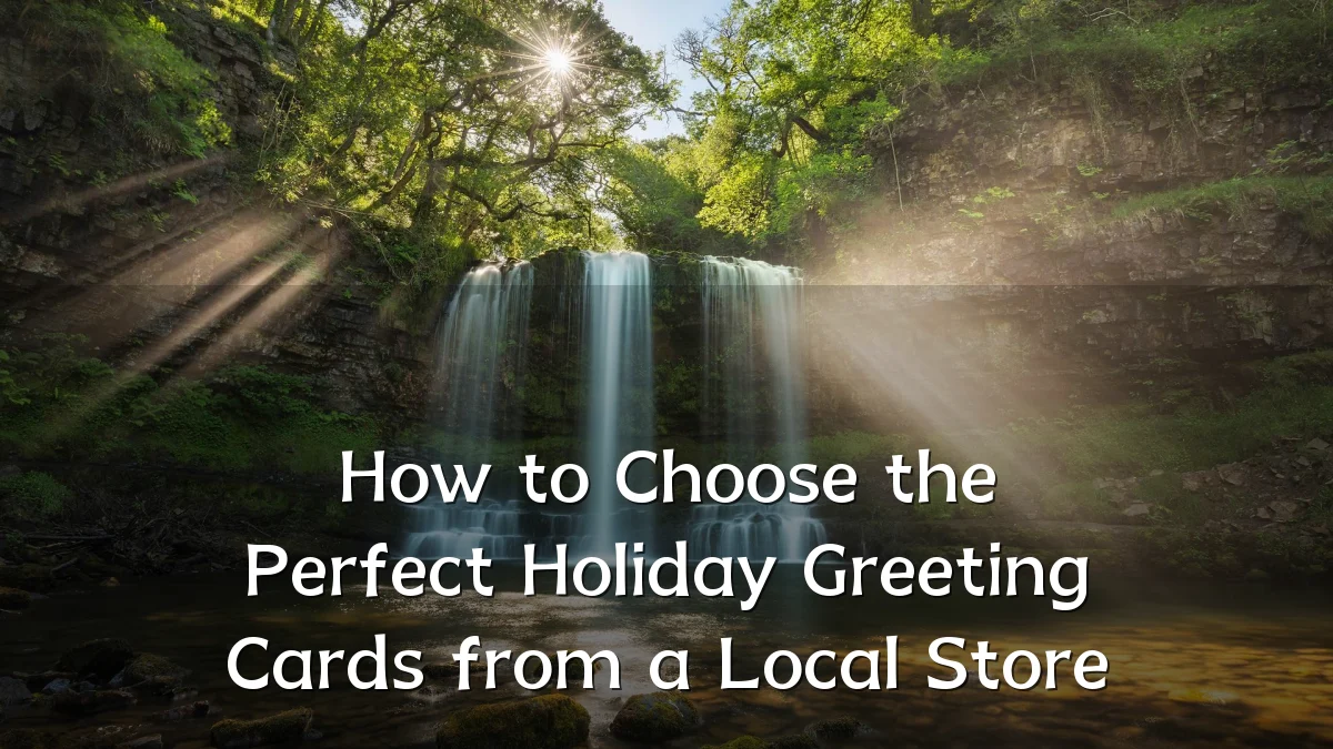 How to Choose the Perfect Holiday Greeting Cards from a Local Store