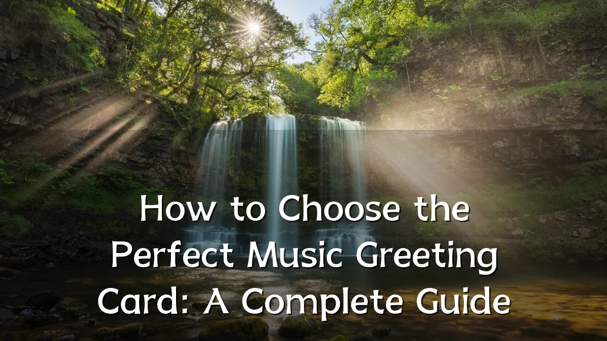 How to Choose the Perfect Music Greeting Card: A Complete Guide