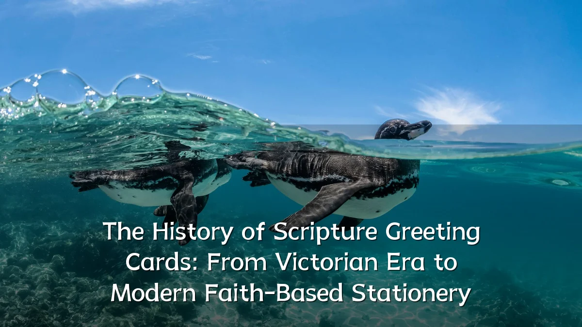 The History of Scripture Greeting Cards: From Victorian Era to Modern Faith-Based Stationery
